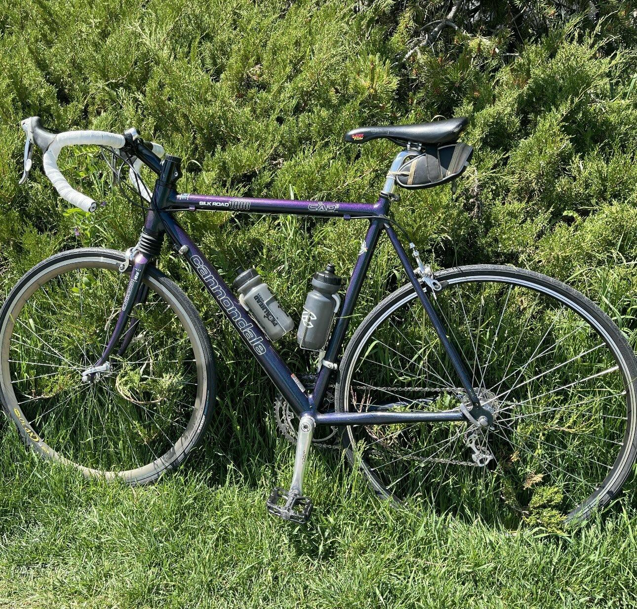 1998 Cannondale Silk Road 1000 Purple