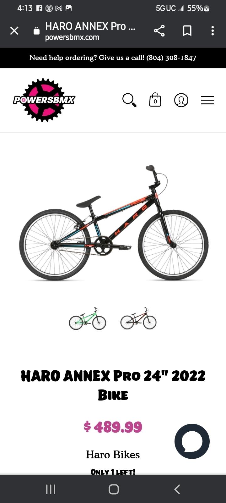 2022 Haro Rnnex 24 Black, Red, and Blue