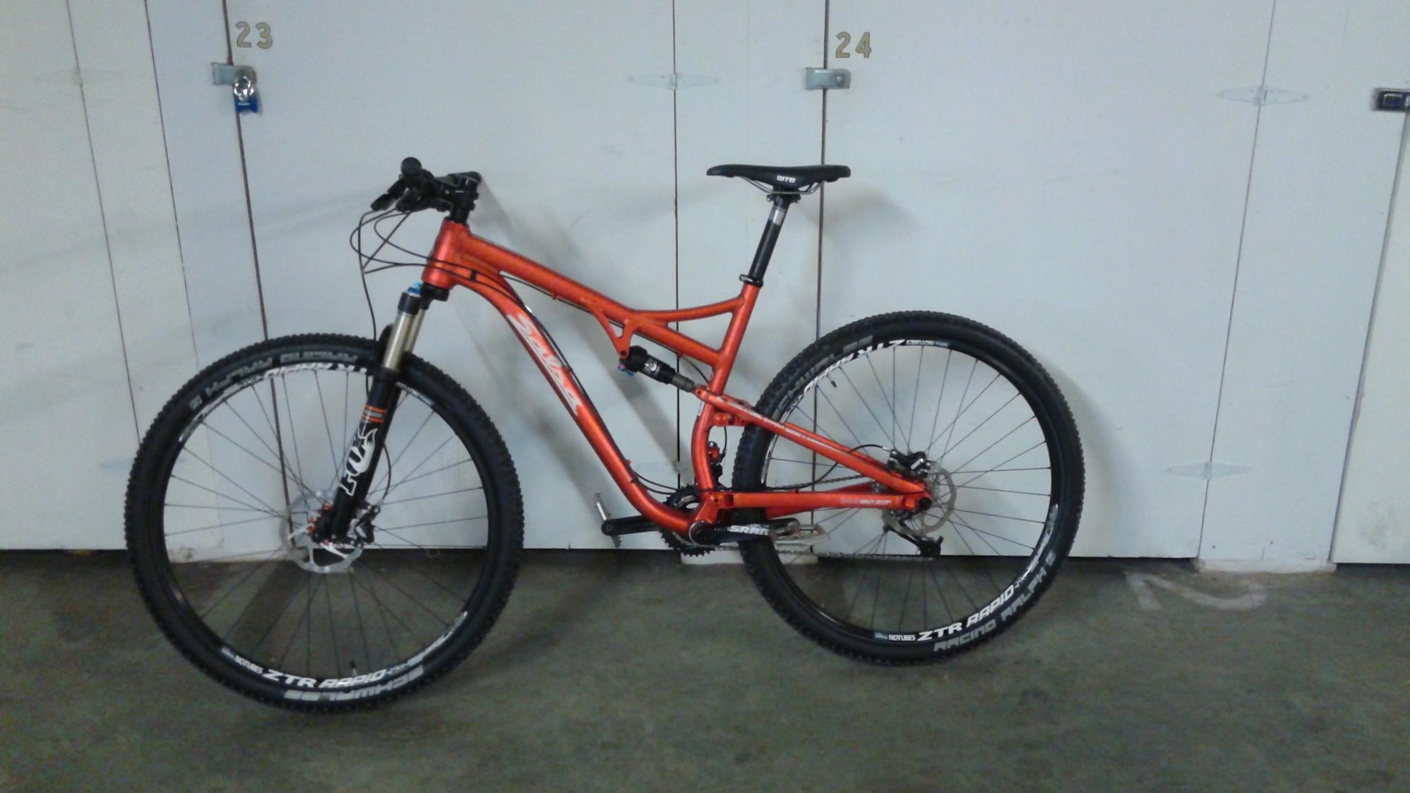 2014 Salsa Spearfish Orange