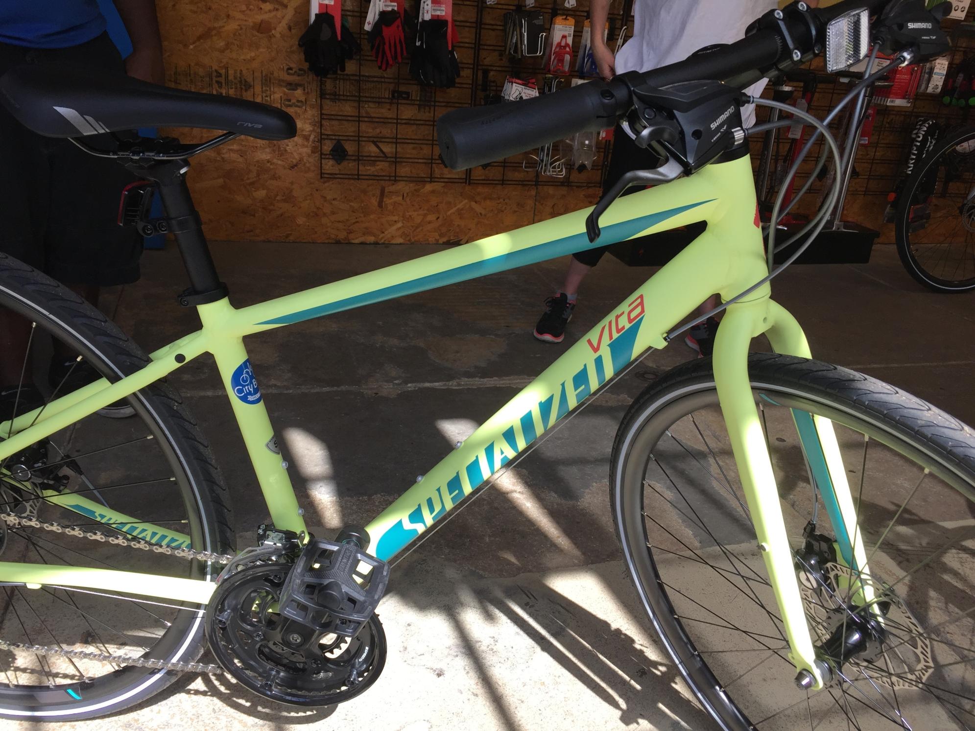 2016 Specialized Yellow or Gold and Green