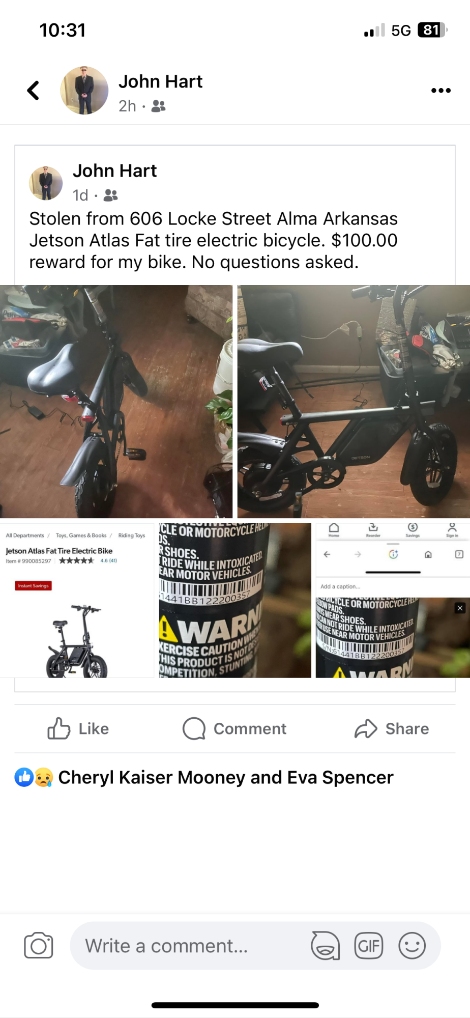 2023 Jetson N/A Black