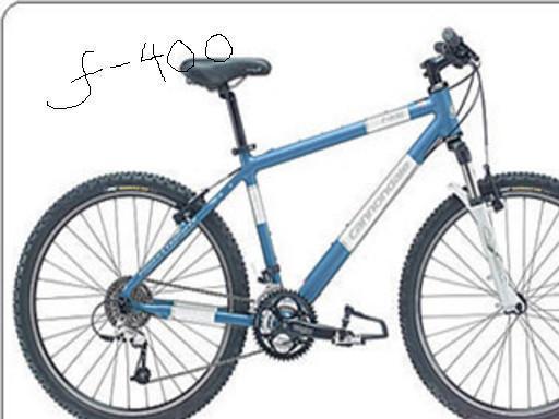 2003 Cannondale F400  Black