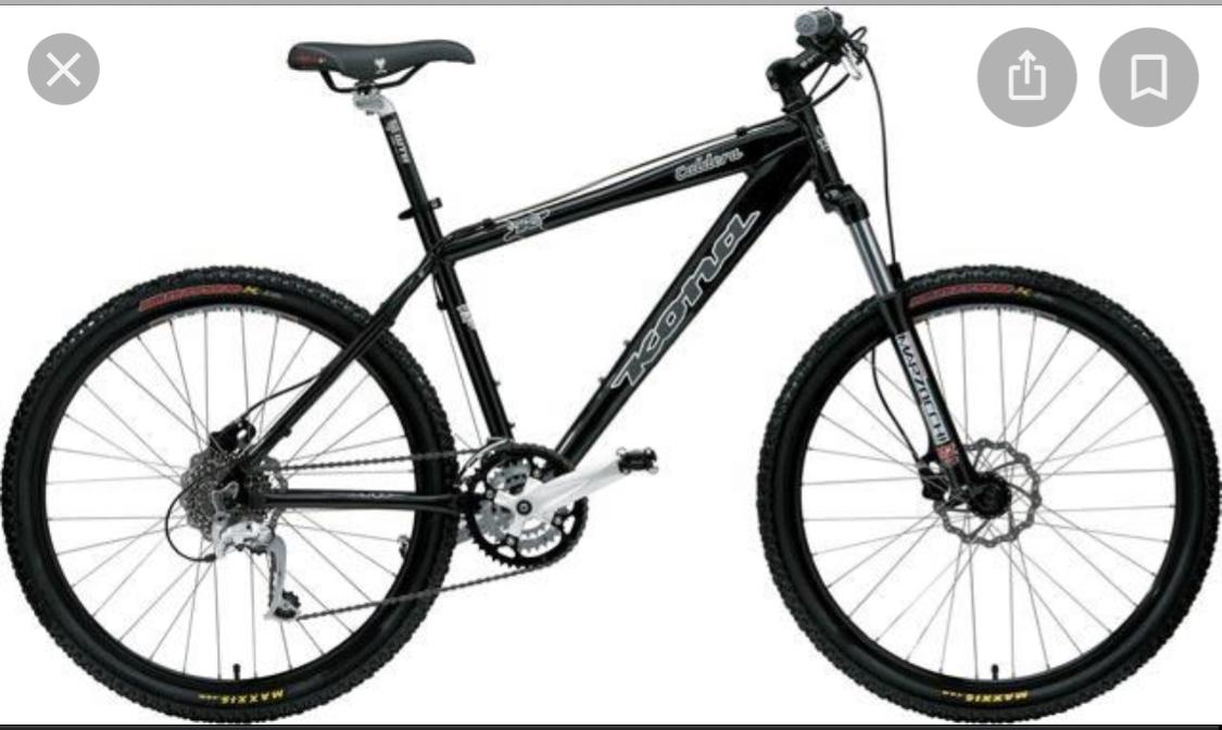 2008 Kona Caldera Black