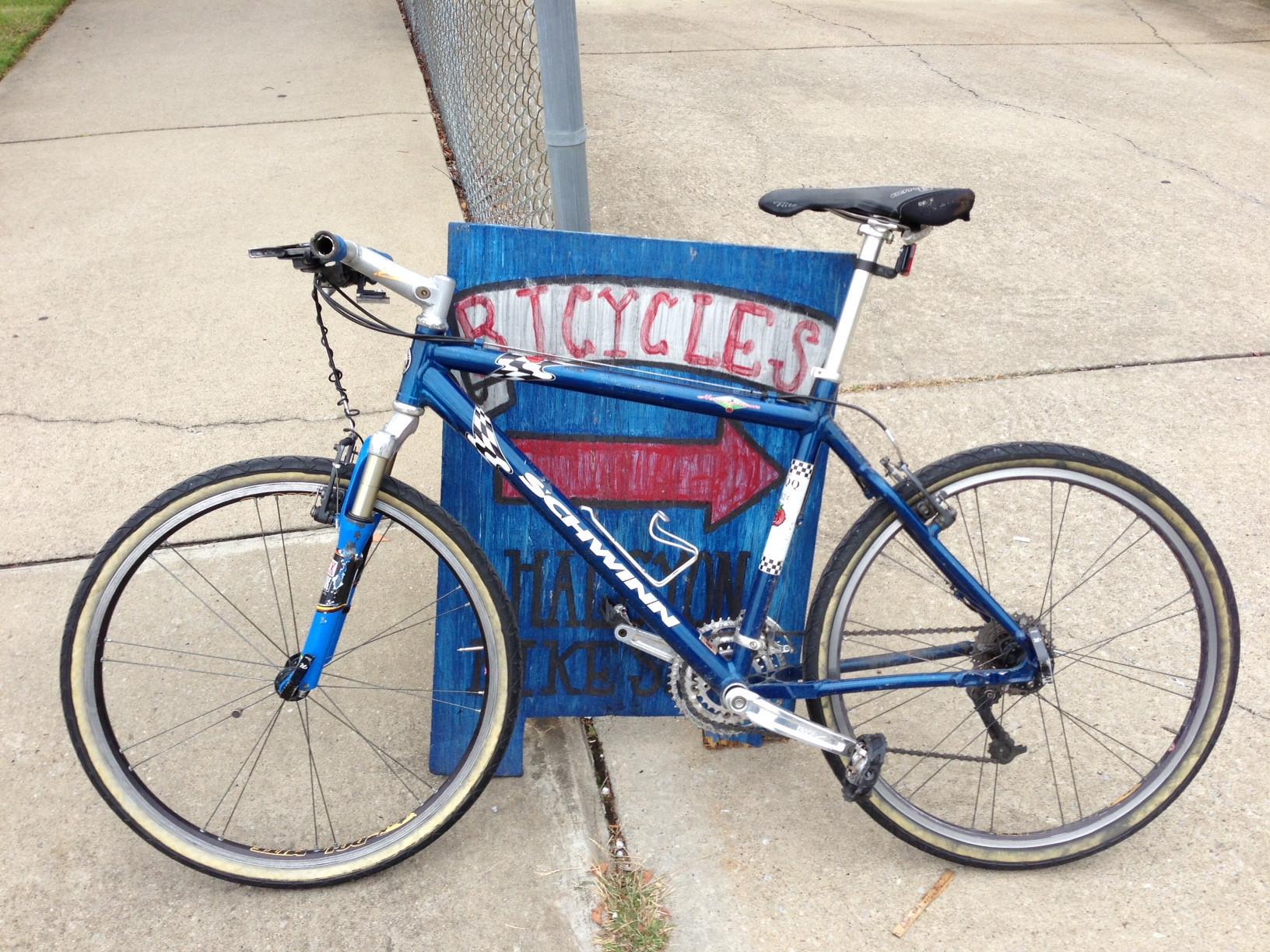 1999 Schwinn Homegrown  Blue and White