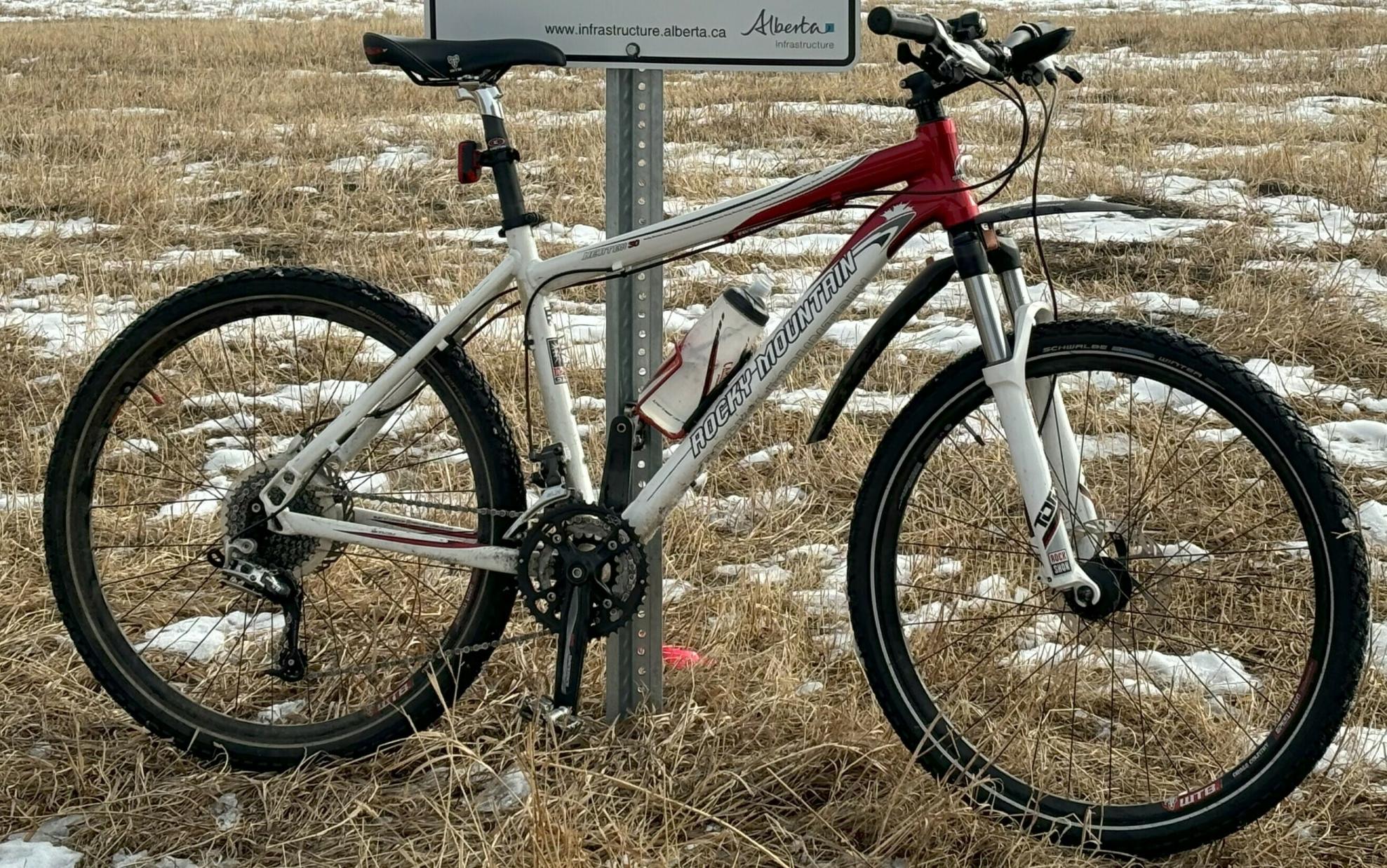 2010 Rocky Mountain Bicycles Vertex 30 White and Red