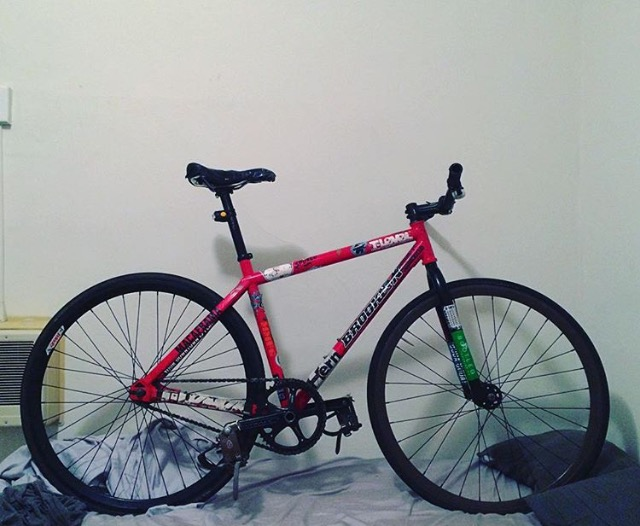 Brooklyn Bicycle Co. Gangster track Red