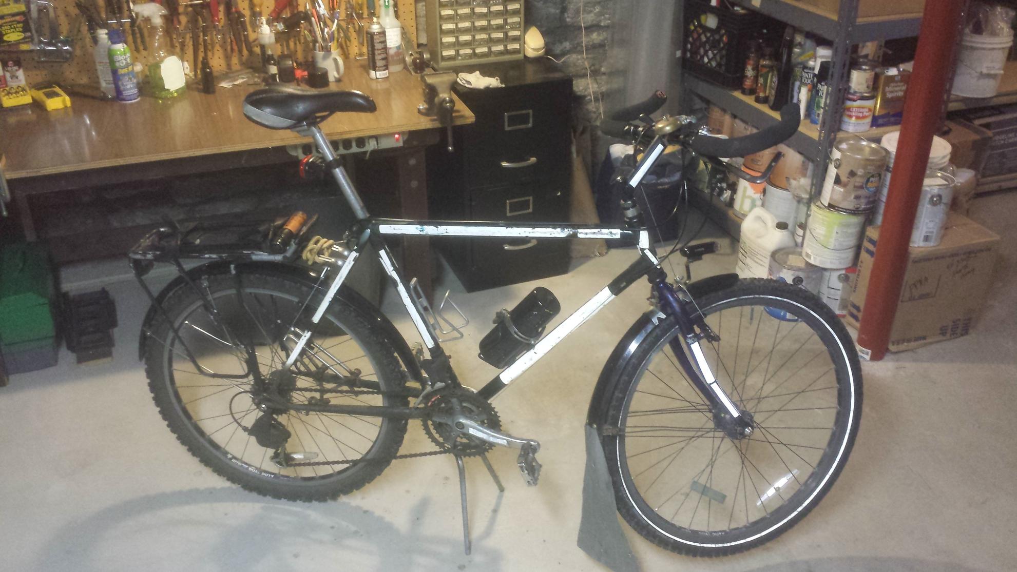 1982 Fuji America Green, Purple, and Stickers tape or other cover-up