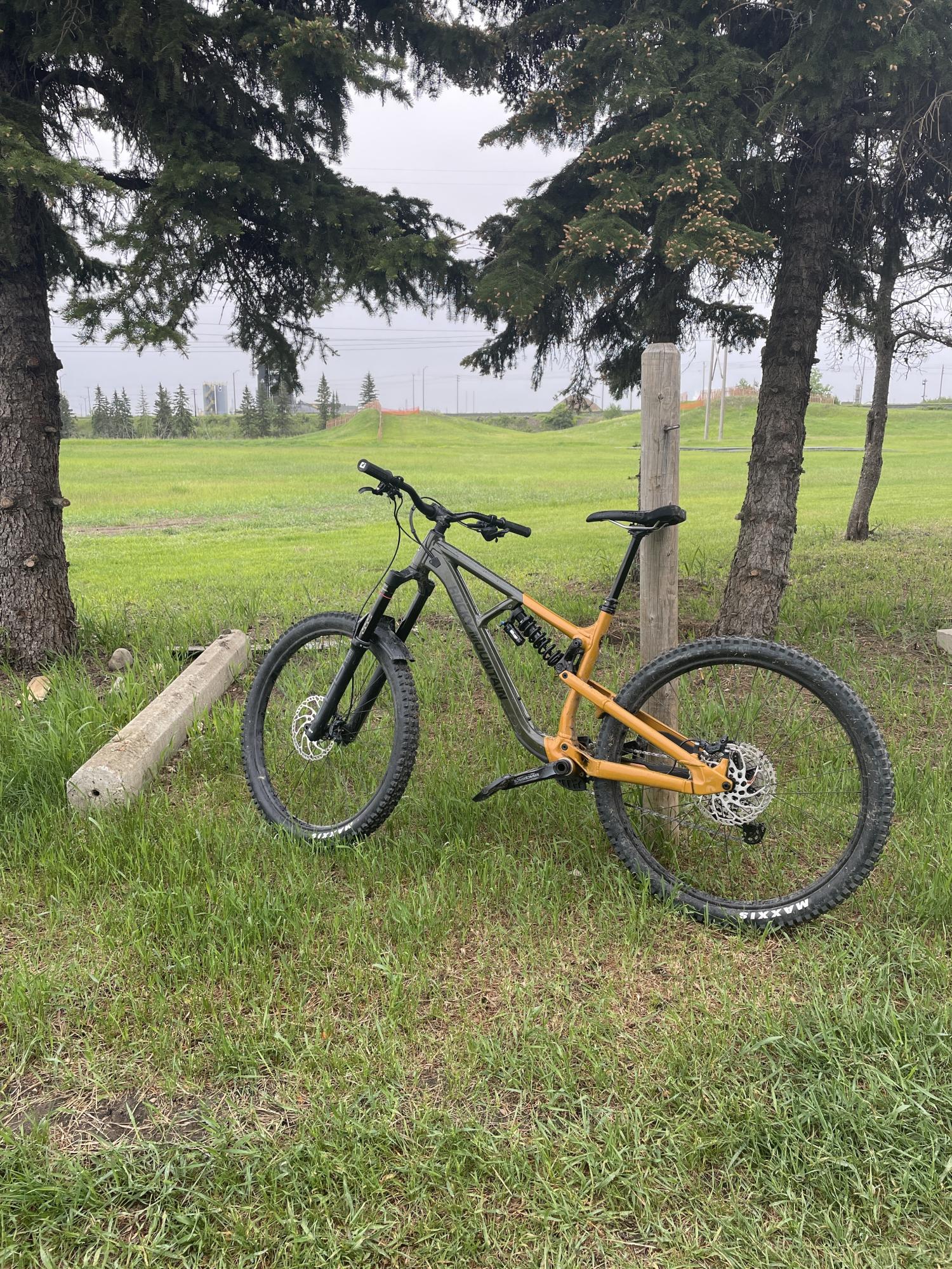 2022 Rocky Mountain Bicycles Slayer Green and Yellow or Gold