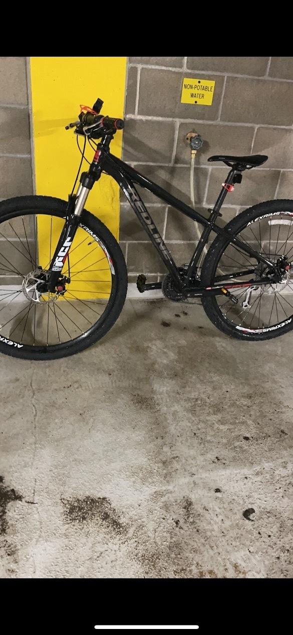 2017 Redline Mountain rigid Black