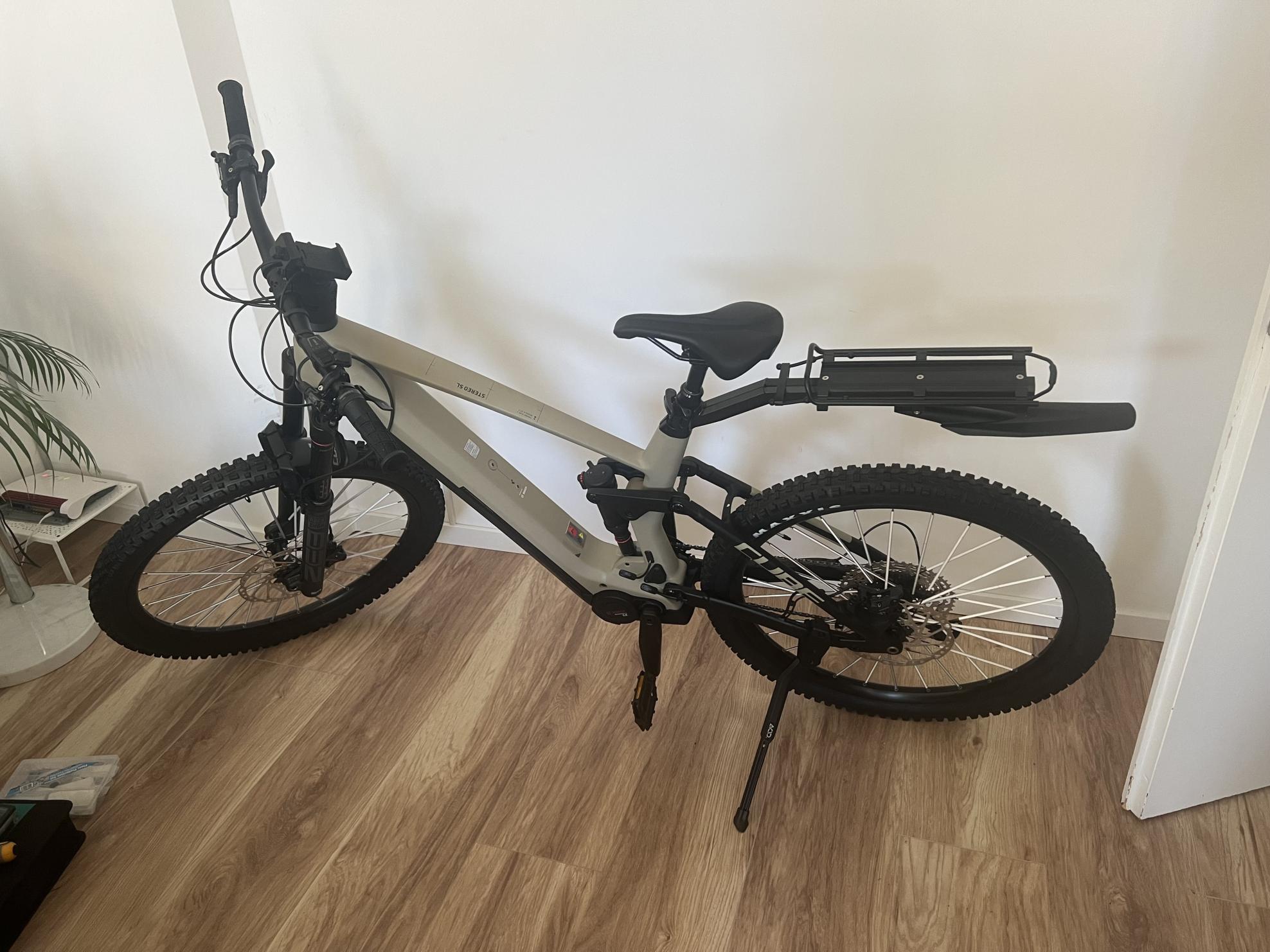 2022 Cube Stereo Hybrid 160 SL 750 Brown and Black