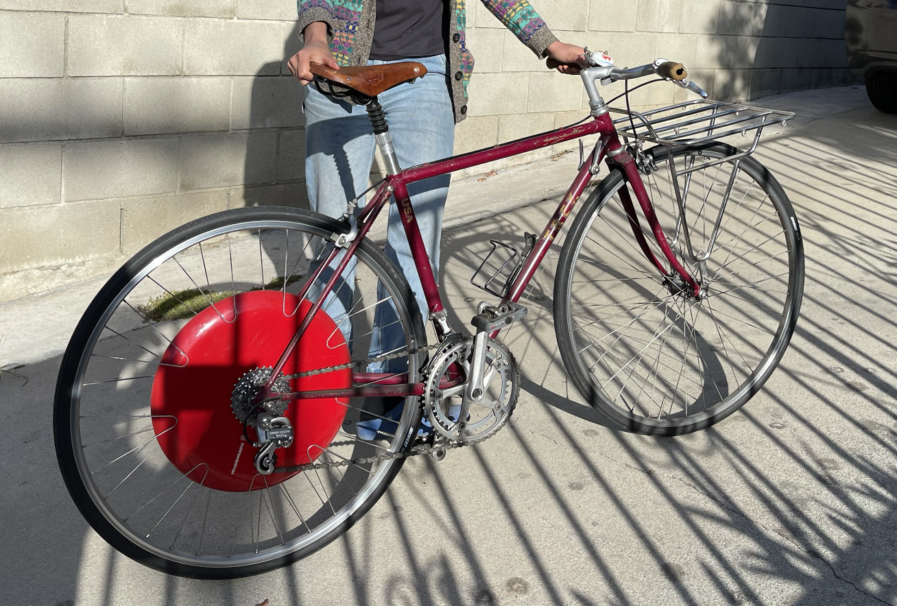 1985 Trek Burgundy 720 series Red and Yellow or Gold