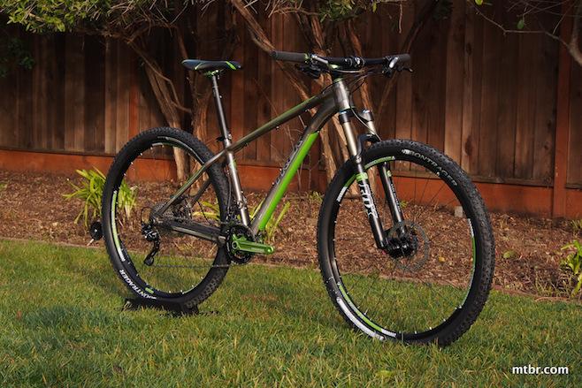 2013 Trek Stache 8 Silver or Gray and Green
