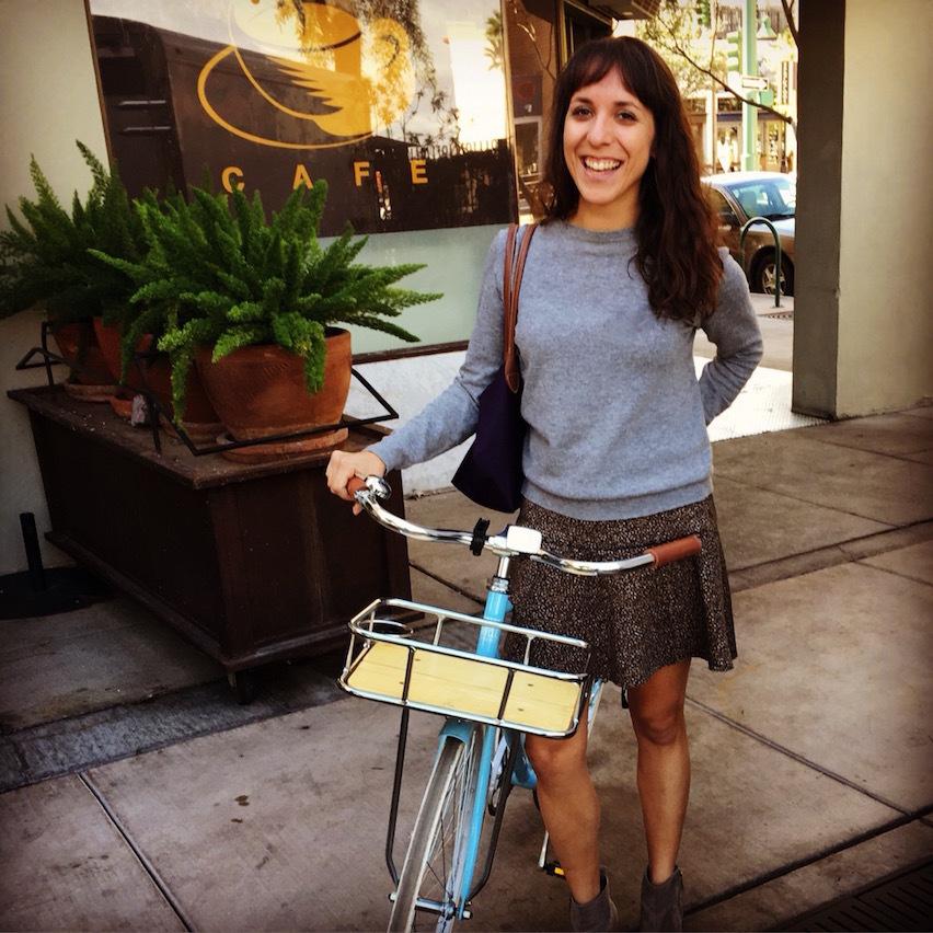 2015 State Bicycle Domingo Deluxe City Blue and White