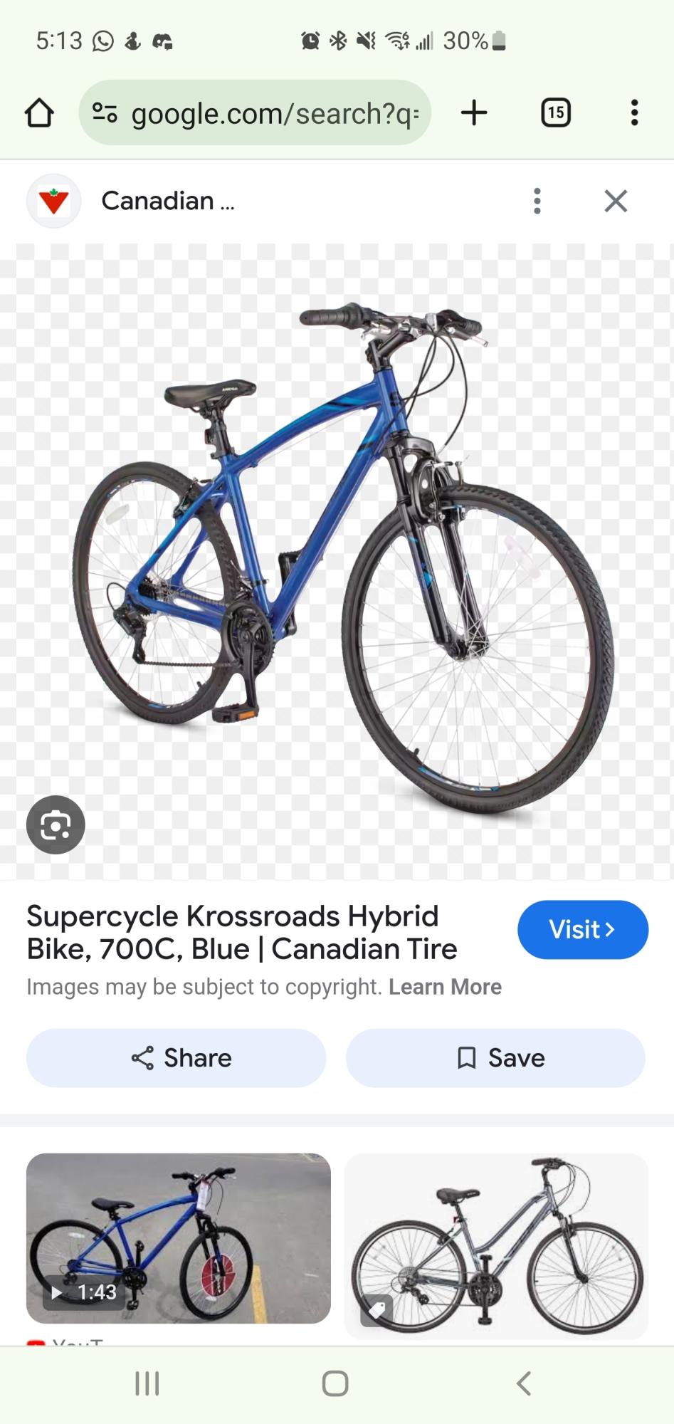 Supercycle Blue