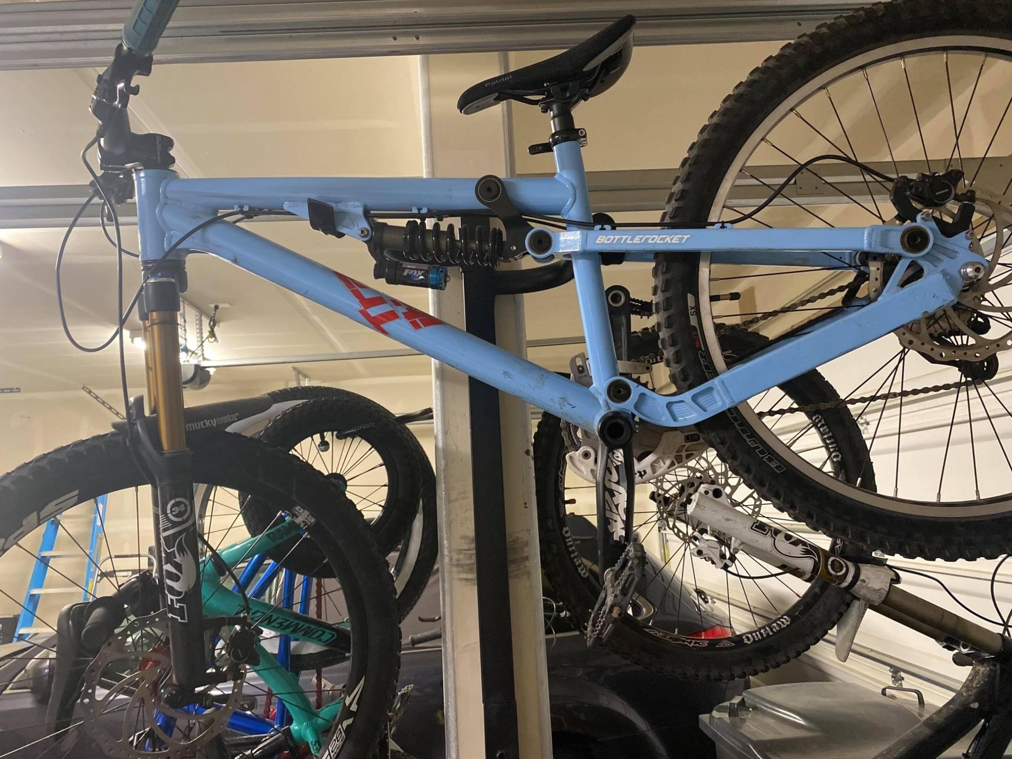 2010 Transition Bikes Bottle Rocket Blue and Red