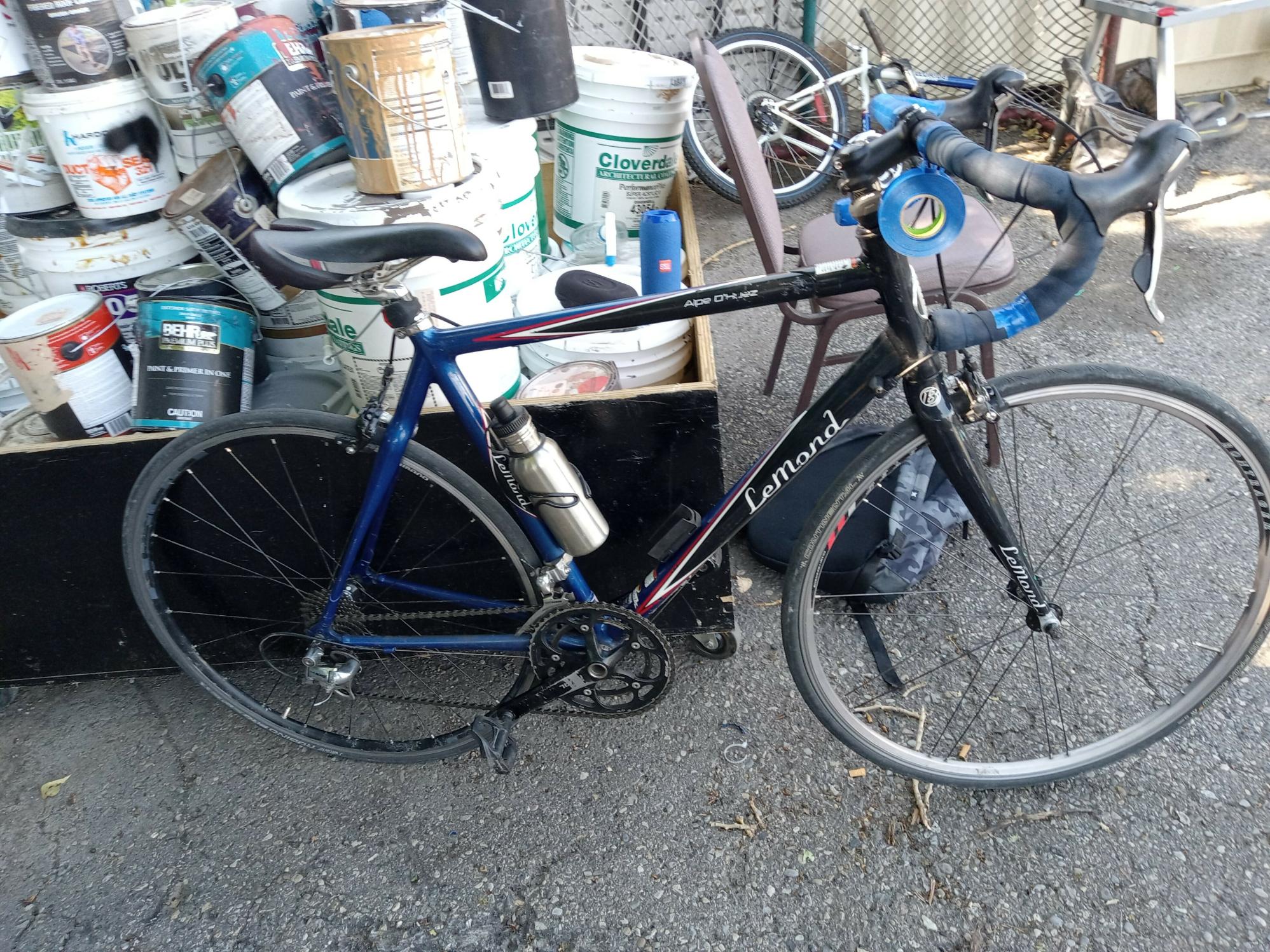 2012 LeMond alpe o'huez Blue