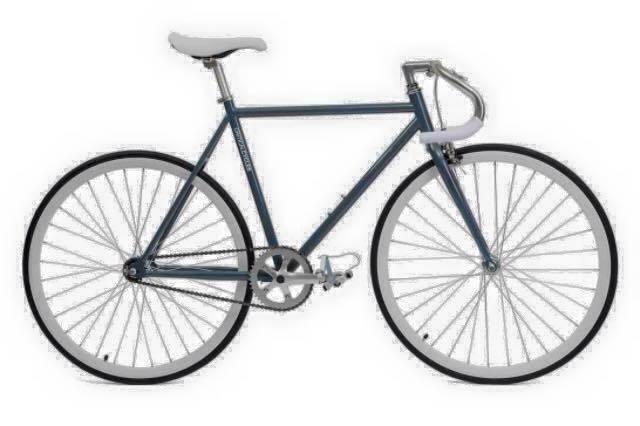 2015 Critical Cycles Fixie/Single Speed with Pista Handlebars  Silver or Gray