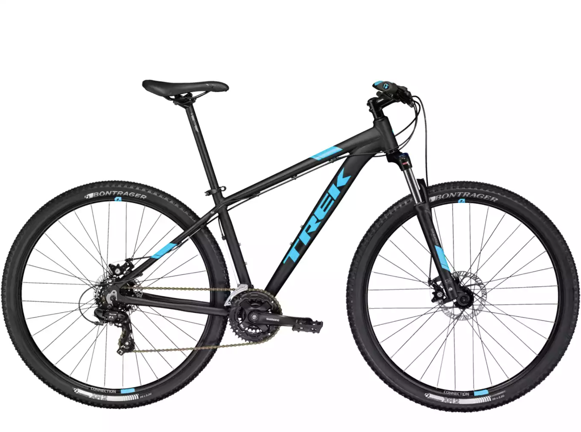 2017 Trek Marlin 5 Black and Blue