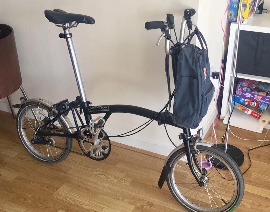 2012 Brompton Bicycle M3L Black