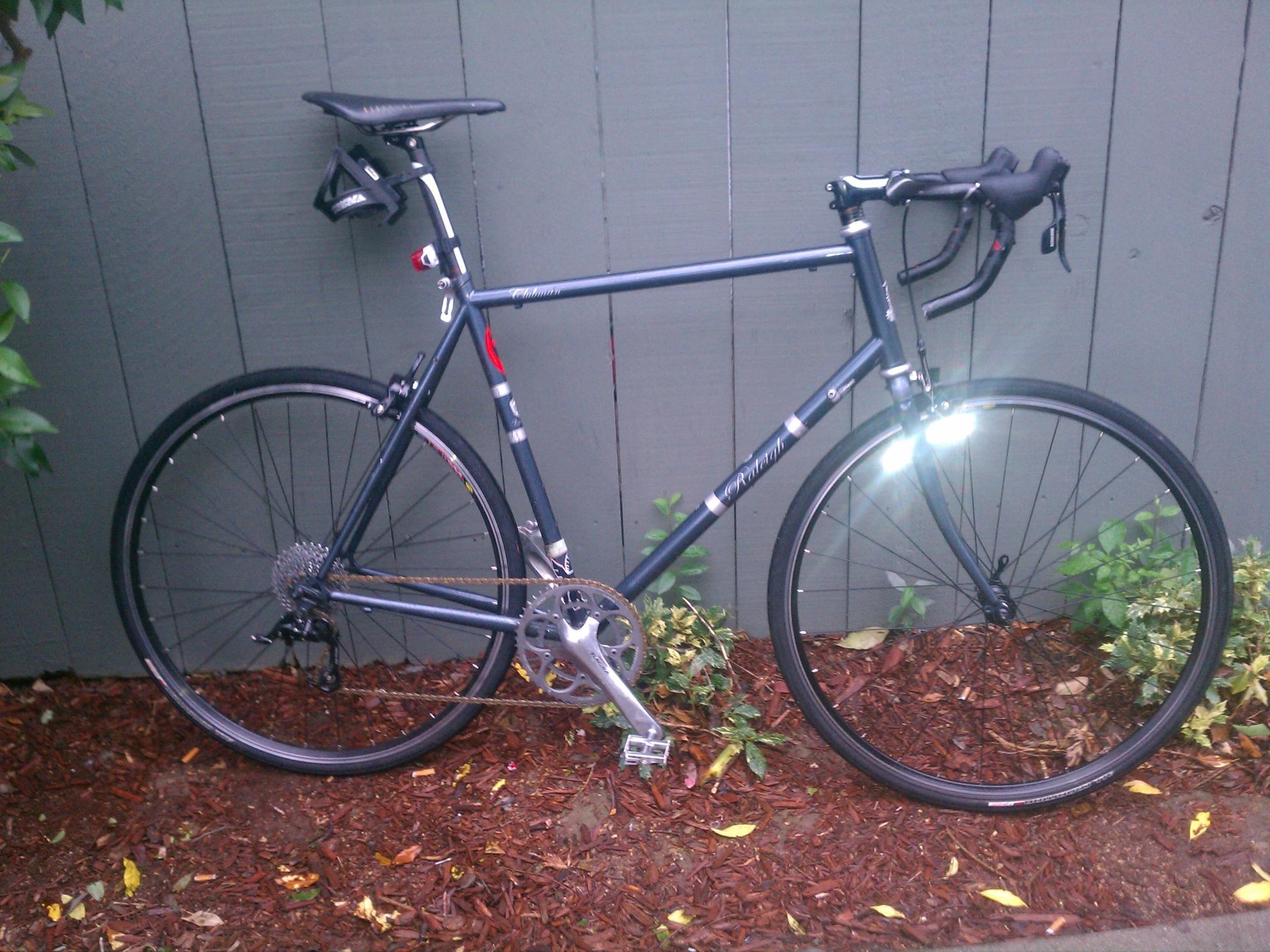 2012 Raleigh Clubman apex groupset   Blue