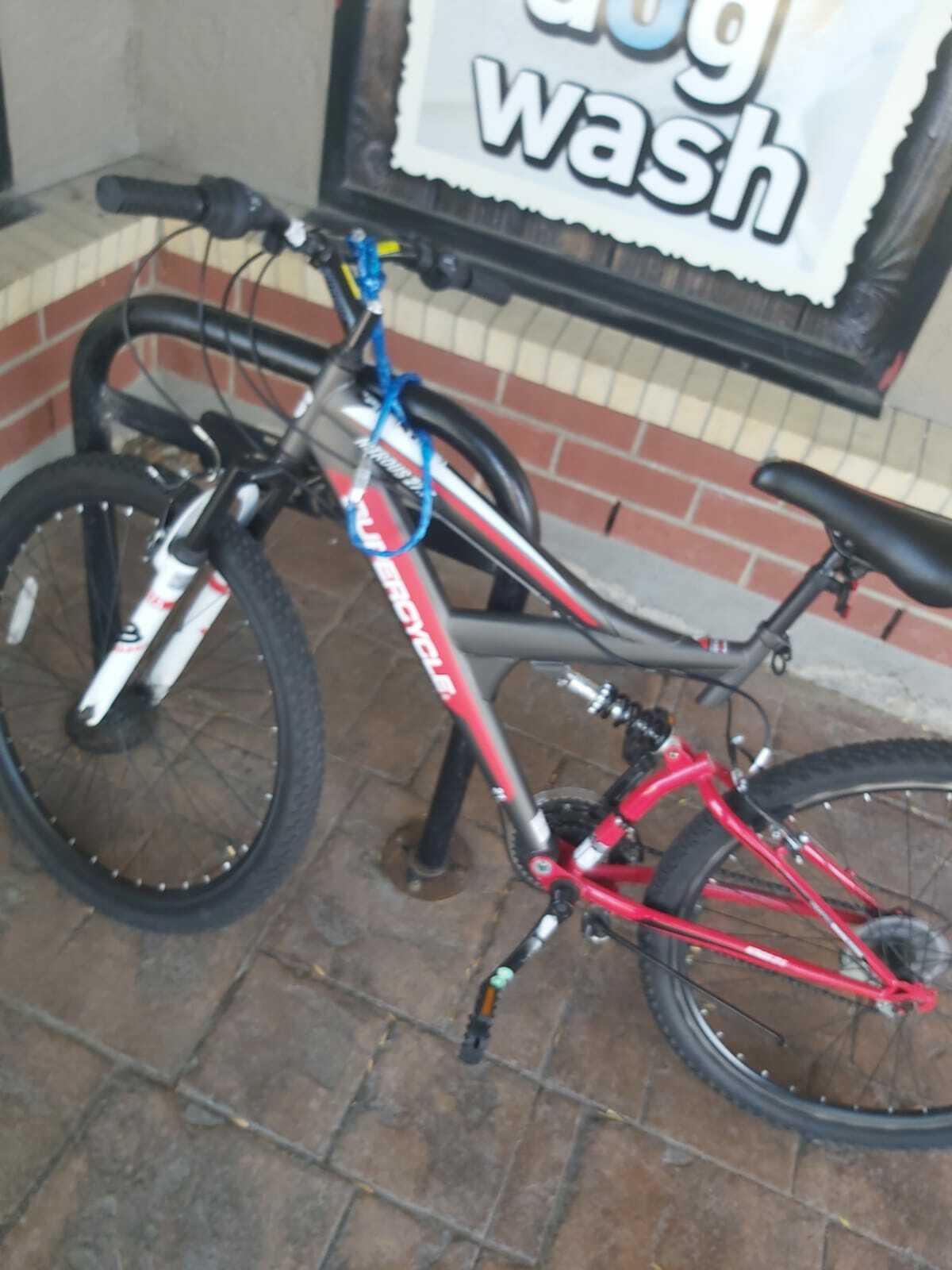 2019 Supercycle Nitrous 27.5 Red, White, and Silver, gray or bare metal