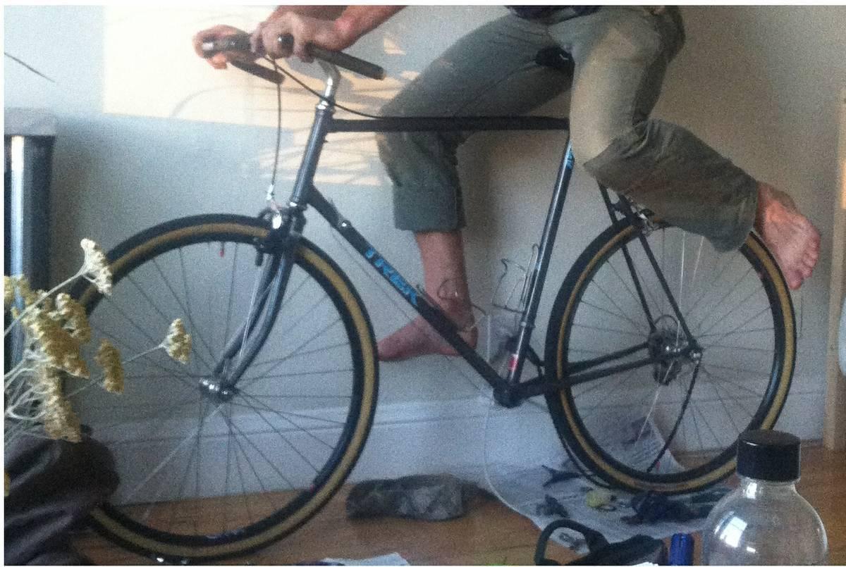 1989 Trek 420 Silver or Gray