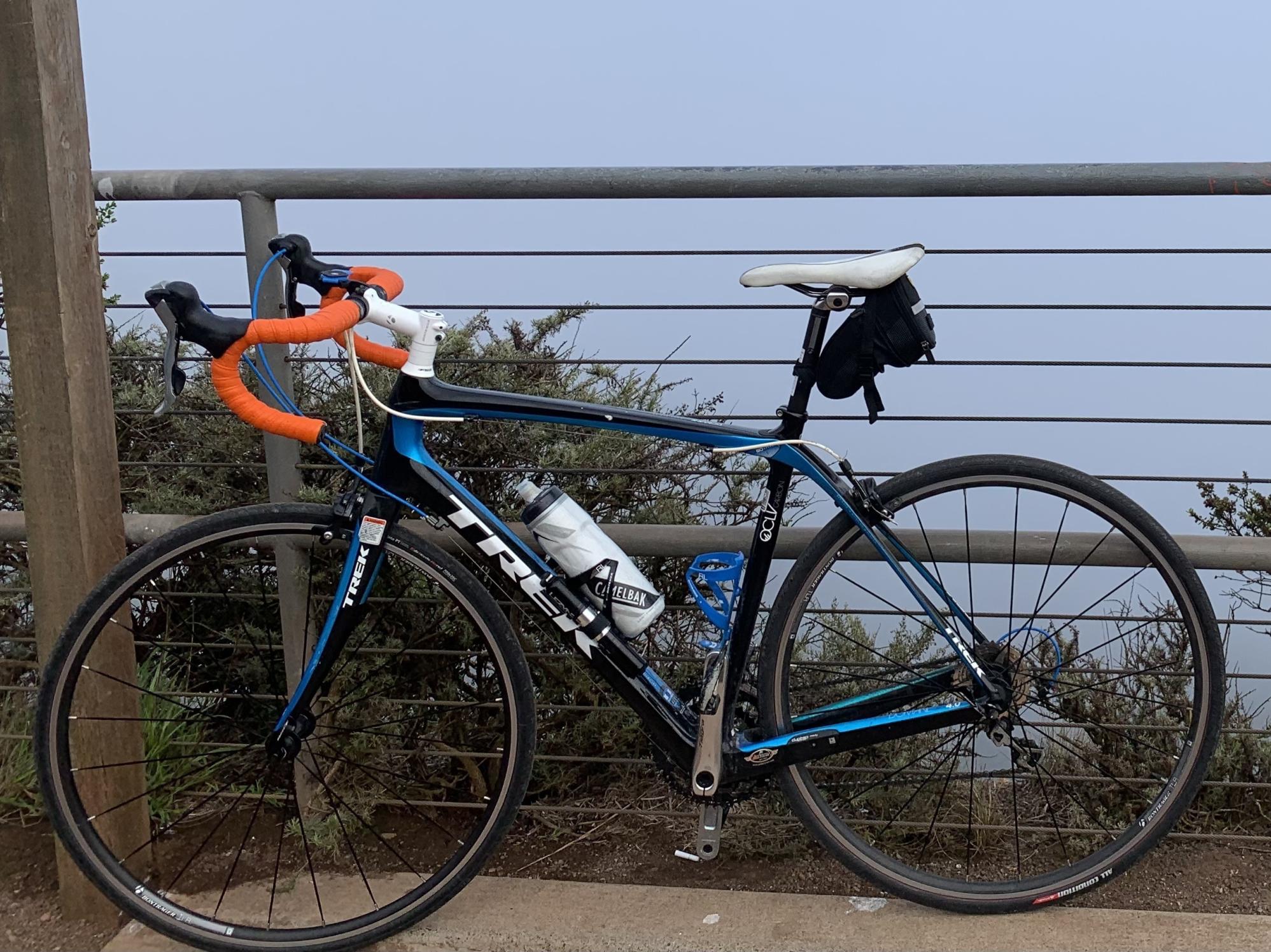 Trek Domane 4.0 Blue and Black