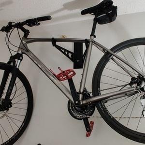 2021 Trek Dual Sport 2 Silver, gray or bare metal and Red