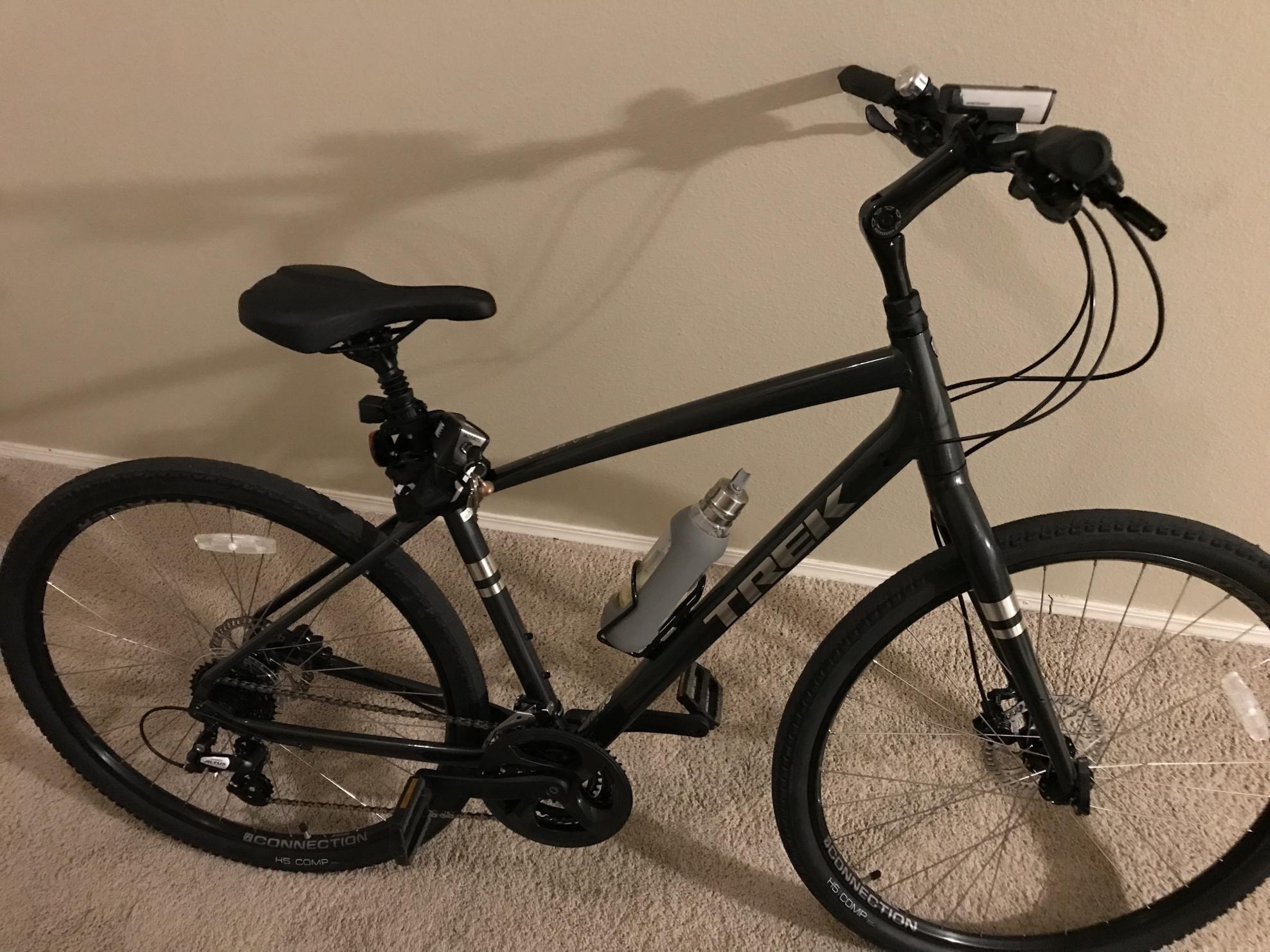 2021 Trek VERVE 2 DISC M LITHIUM GREY Silver, gray or bare metal