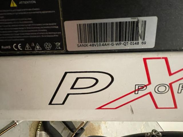 2020 Portland Electric Cycle Step in with black fork White