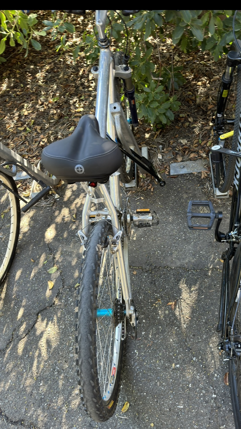 Klein Bikes Mountain Bike Silver, gray or bare metal