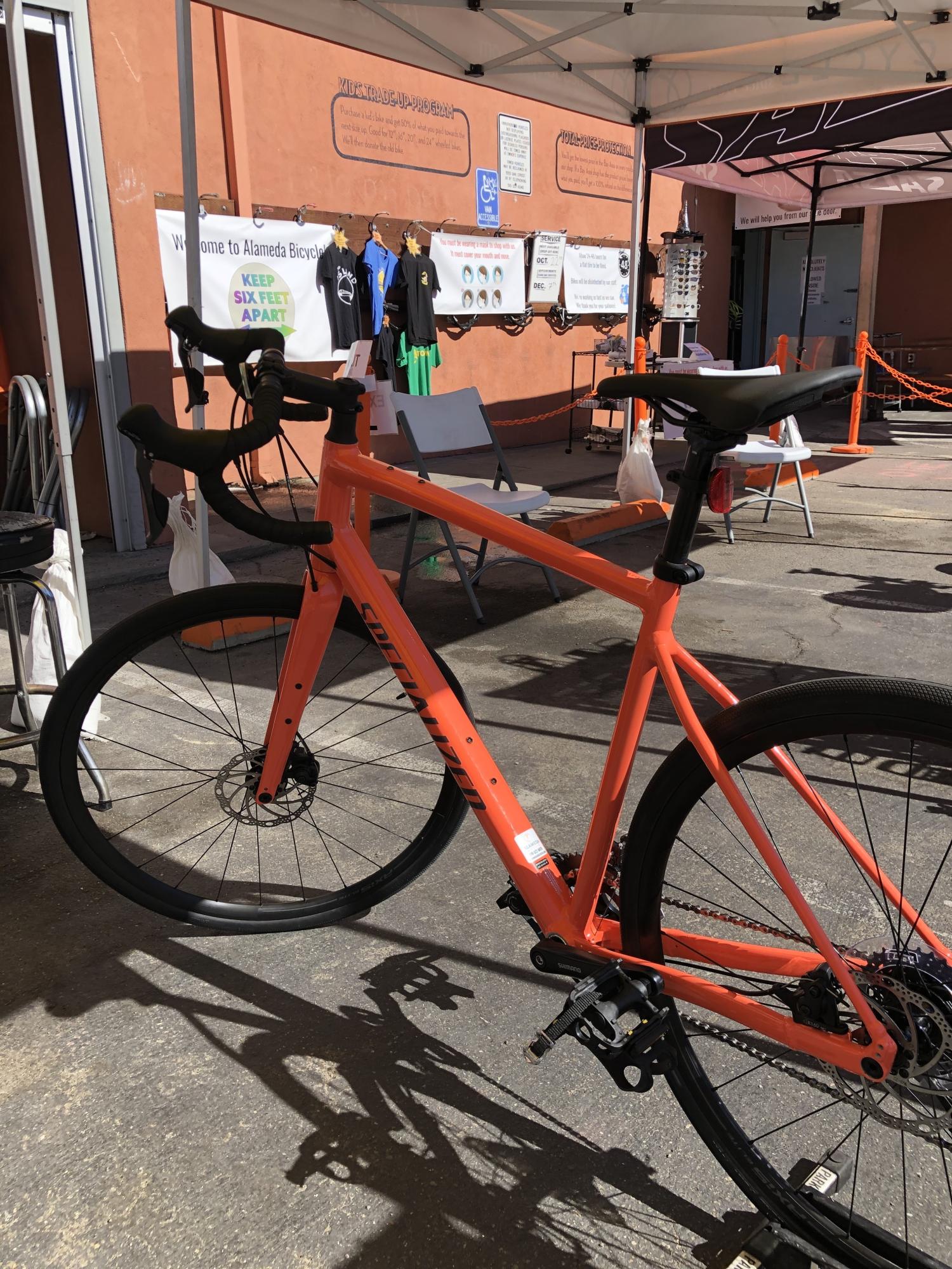 2020 Specialized spec diverge e5 base 58 blaze/smoke Orange