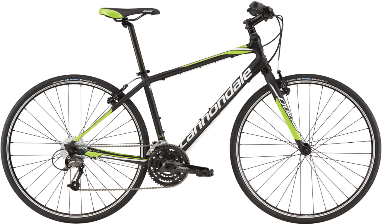 2016 Cannondale Quick 5 Black and Green