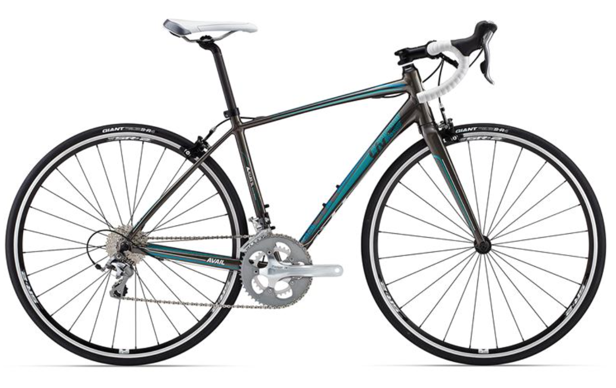 2015 Giant Liv Avail 2 Silver or Gray and Teal