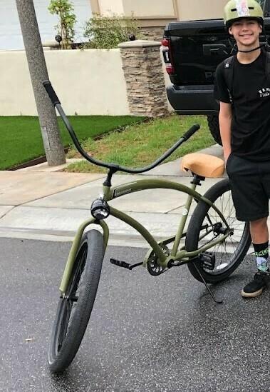 2020 Skull x Bones Beach Cruiser Green