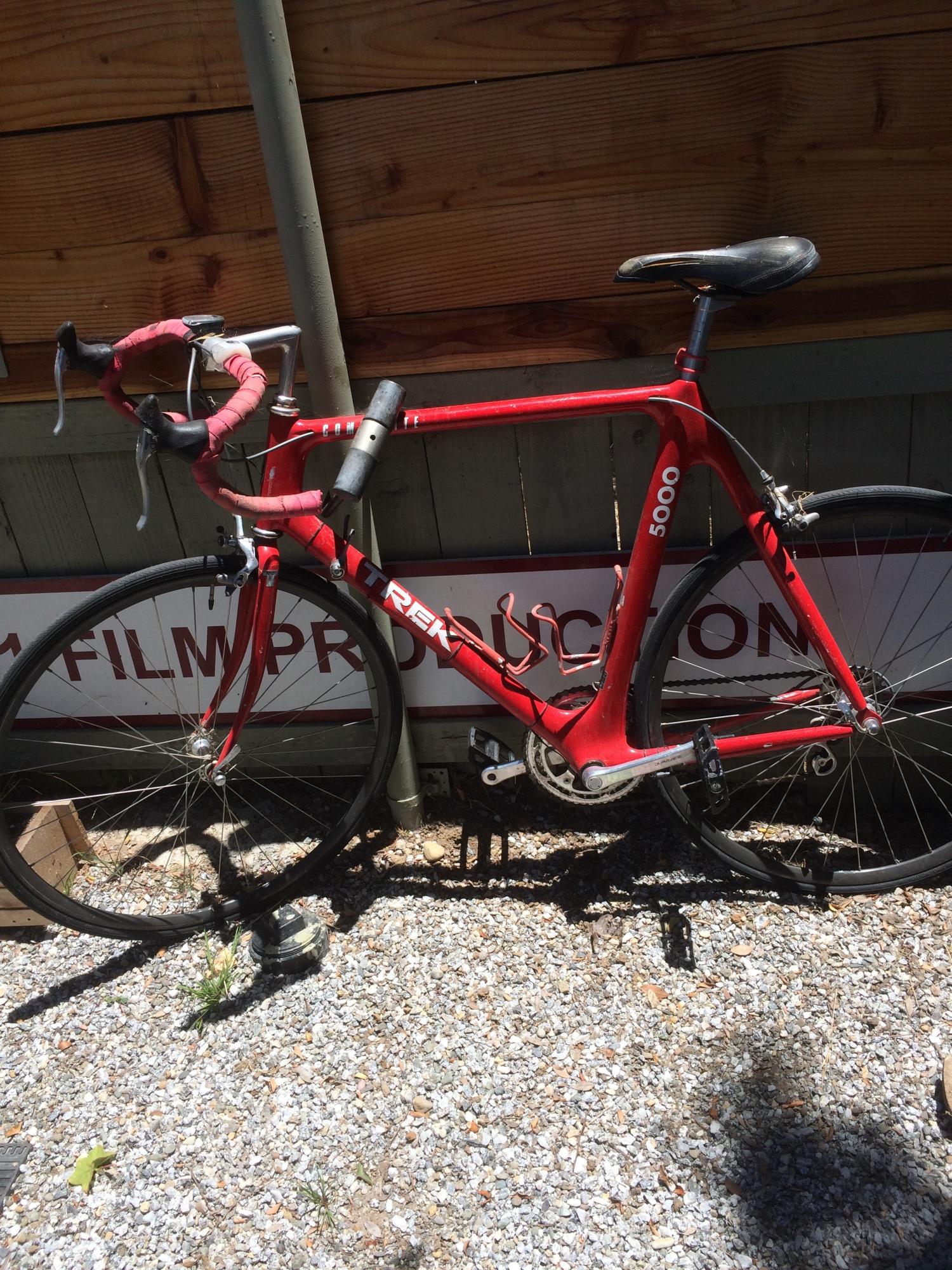 1989 Trek 5000 Composite Red