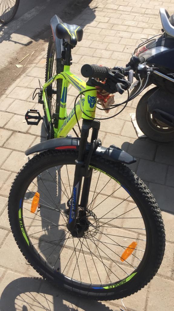 2021 TI Cycles of India Top Gear A29 R1 with Shimano Gears Green