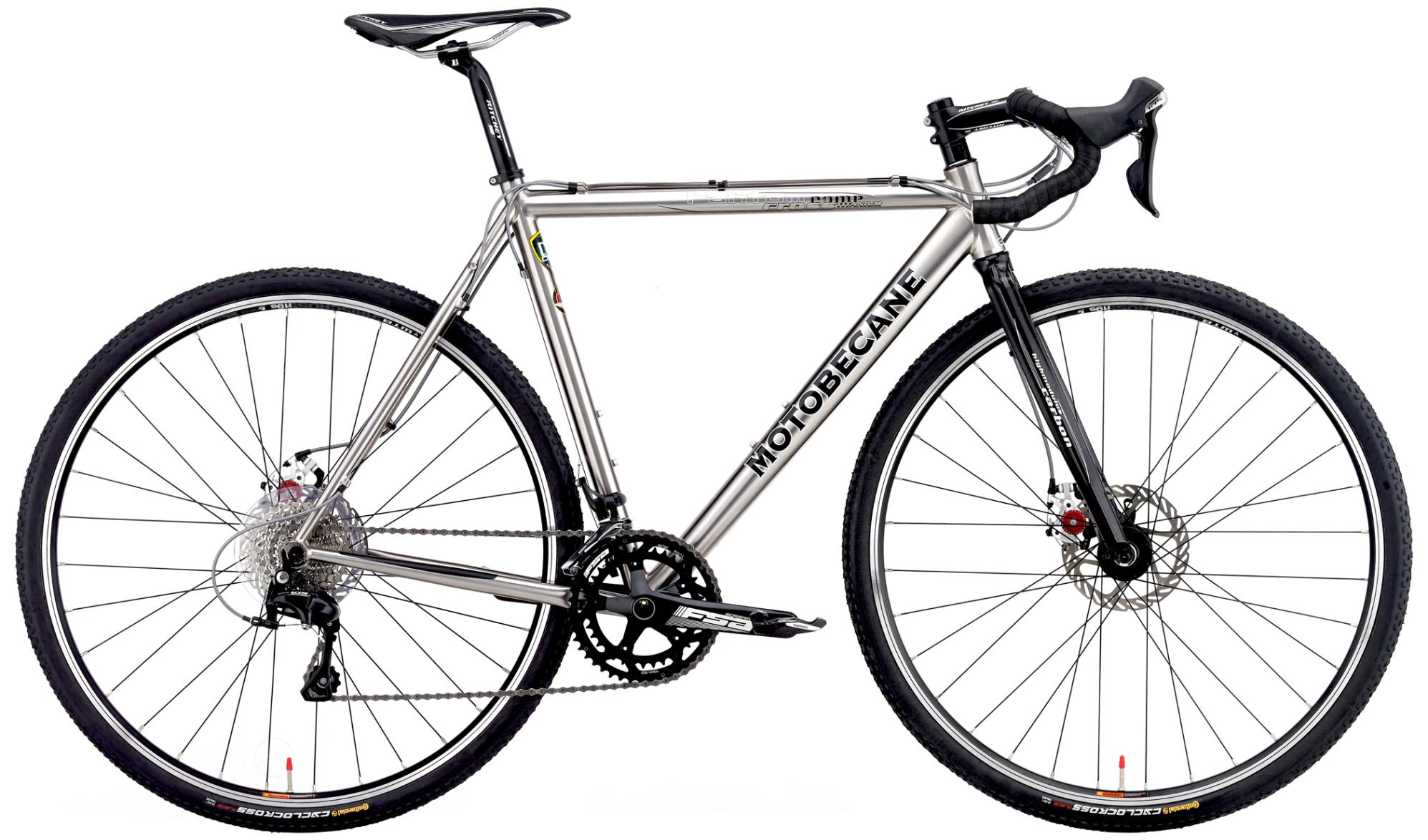 2016 Motobecane Fantom Cross Ti Silver or Gray