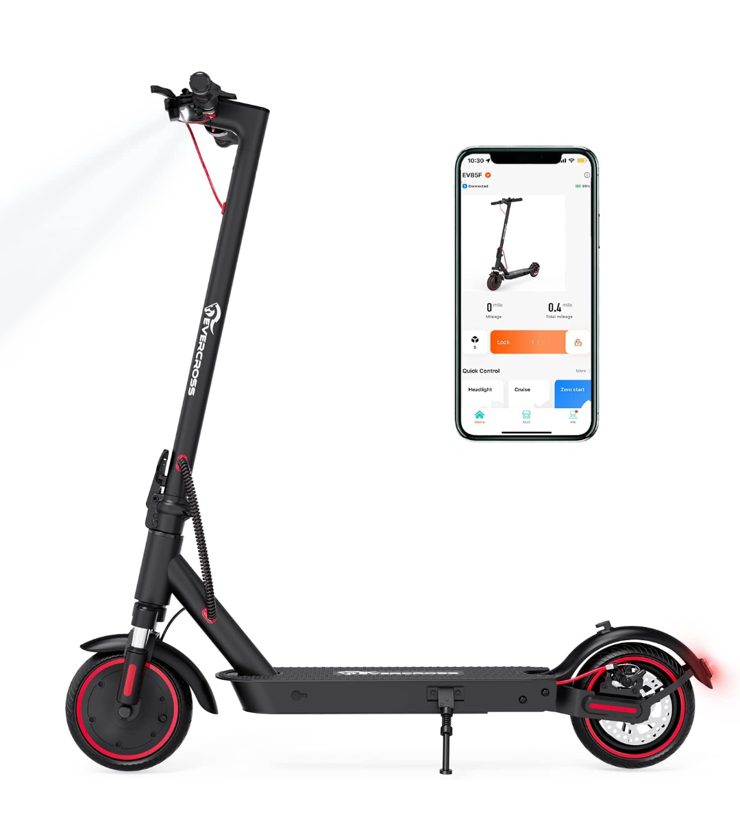 2023 EVERCROSS e-scooter Black