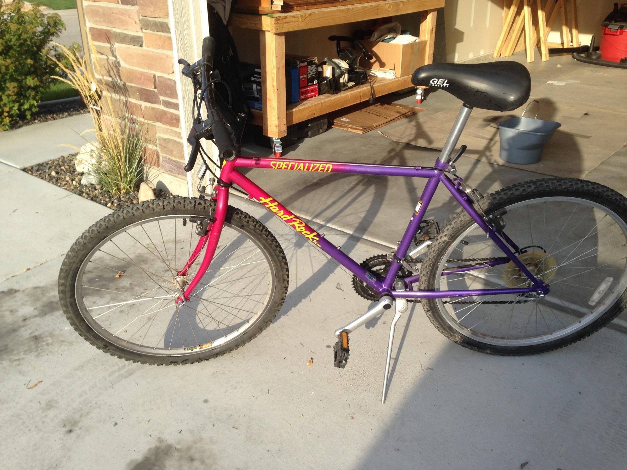1992 Specialized Hardrock Purple and Pink