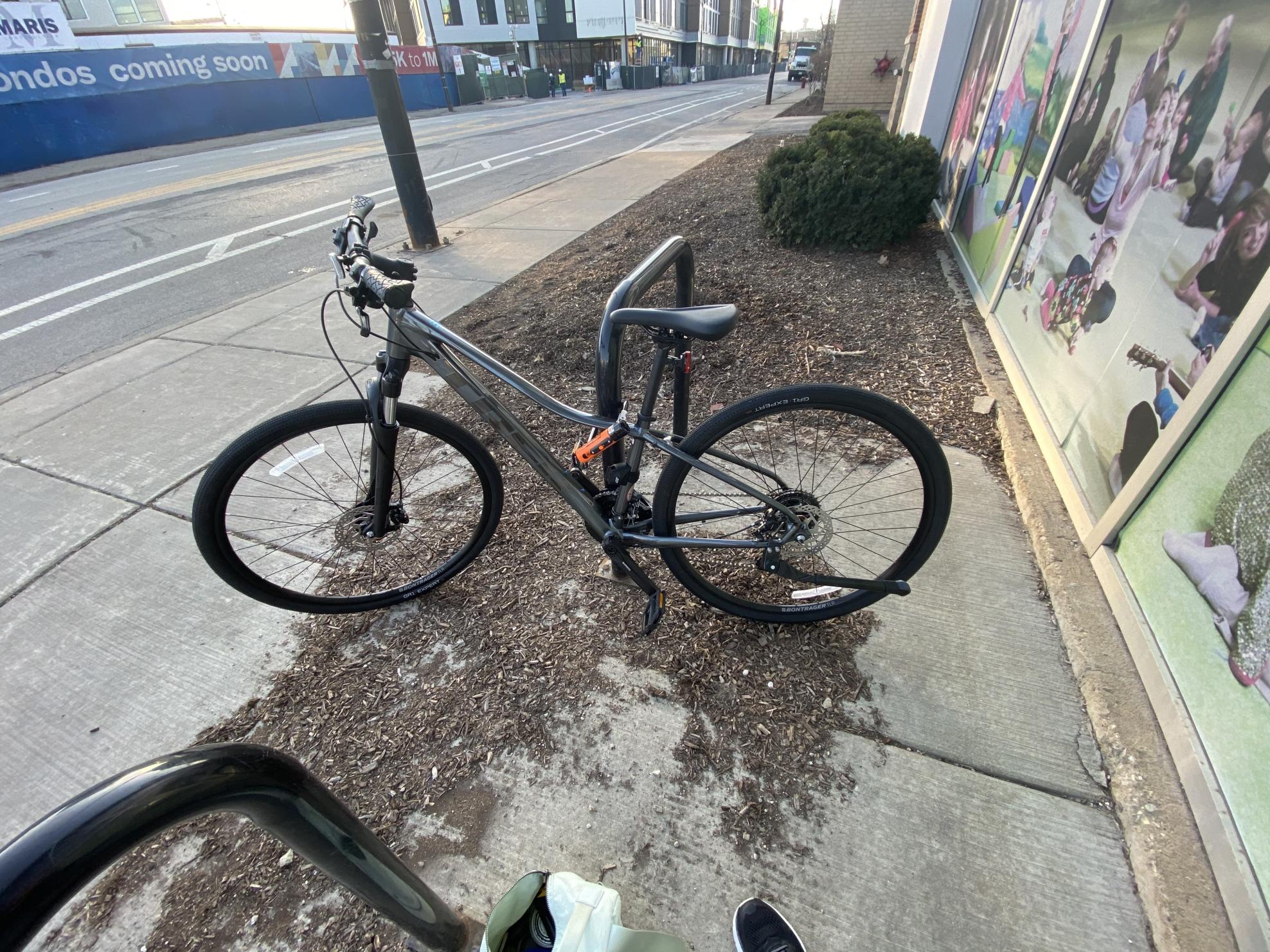 2021 Trek Dual Sport 4 Silver, gray or bare metal