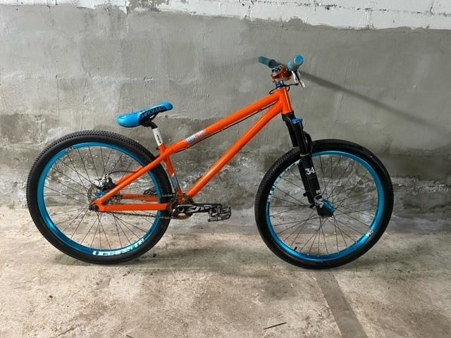 2013 Transition Bikes BLT Orange and Blue