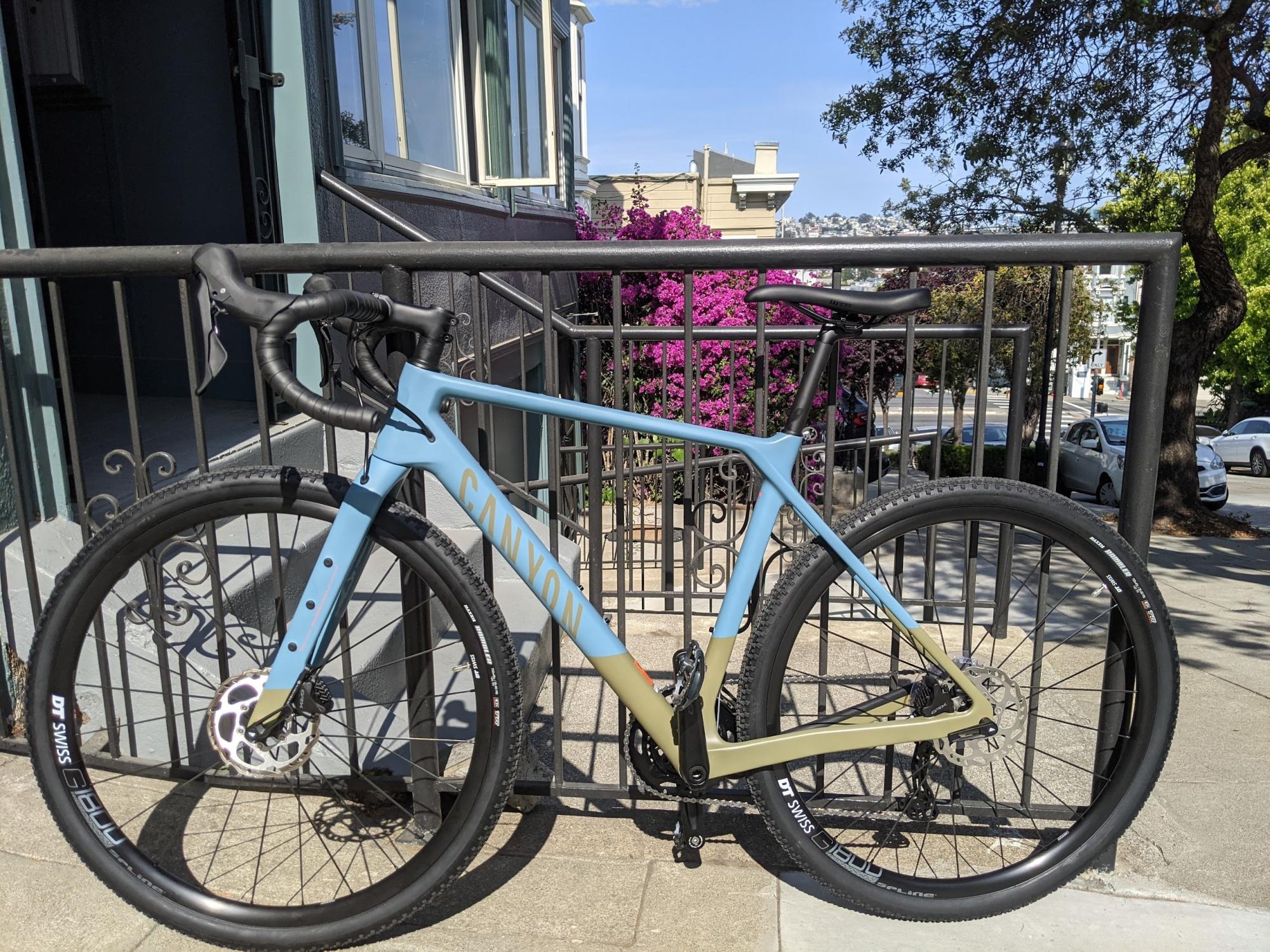 2021 Canyon bicycles Grizl 7 CF Blue