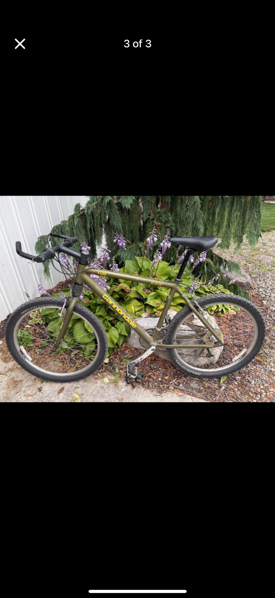 1999 Cannondale F500 CAD2 Green