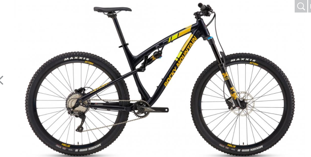 2017 Rocky Mountain Bicycles Instinct Black and Yellow or Gold