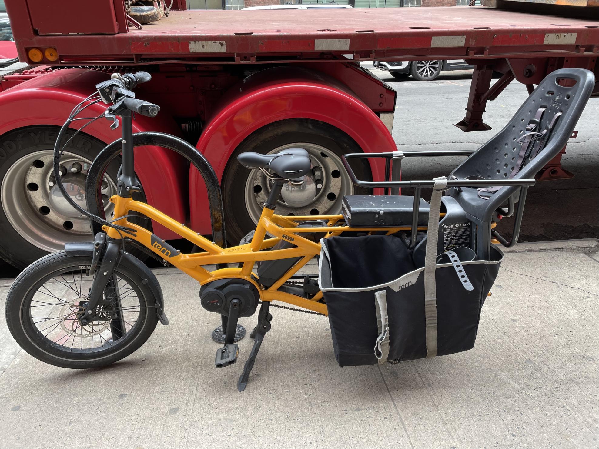 2019 Tern Gsd 00 Orange and Yellow or Gold