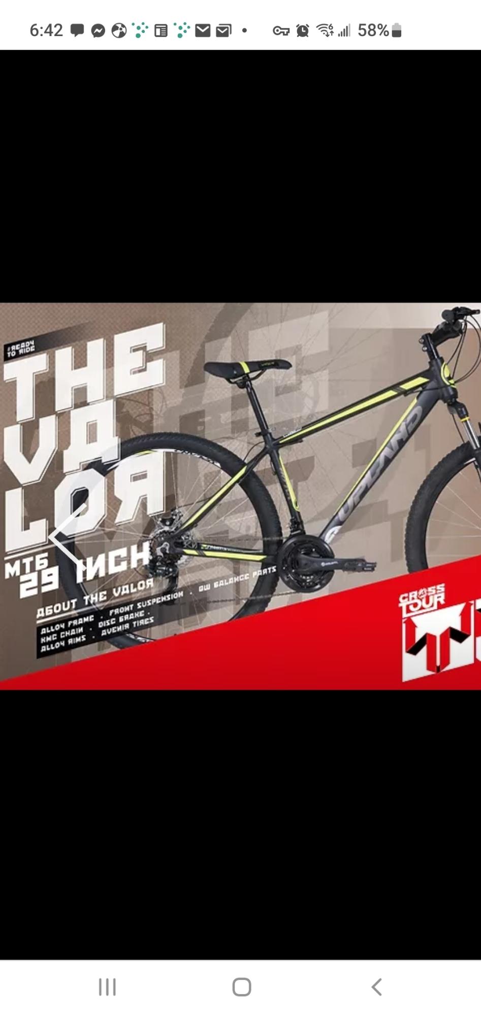 Upland Valor Silver, gray or bare metal