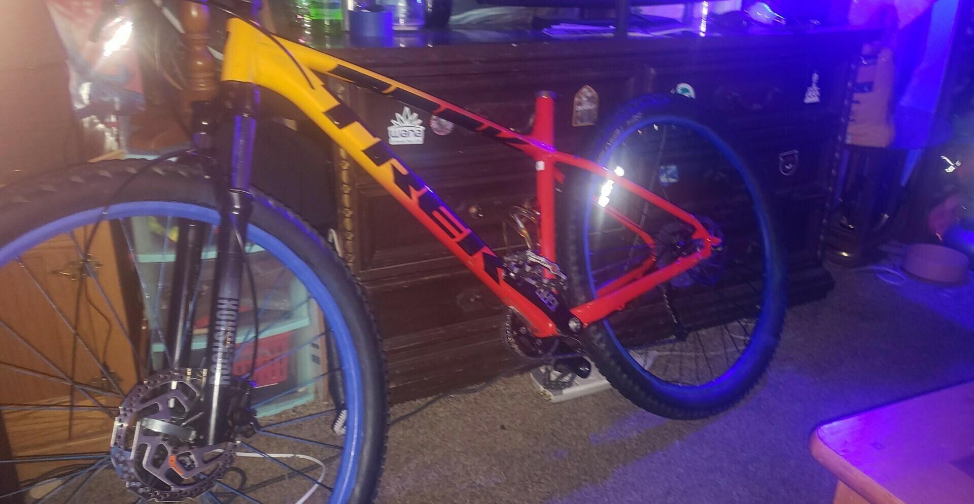 2024 Trek Marlin 7 Orange and Red
