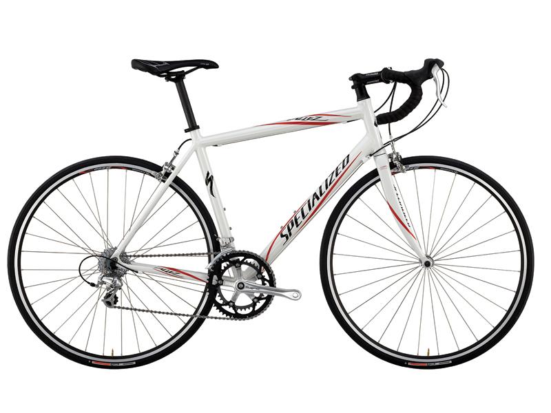 2009 Specialized Allez Compact White, Red, and Black