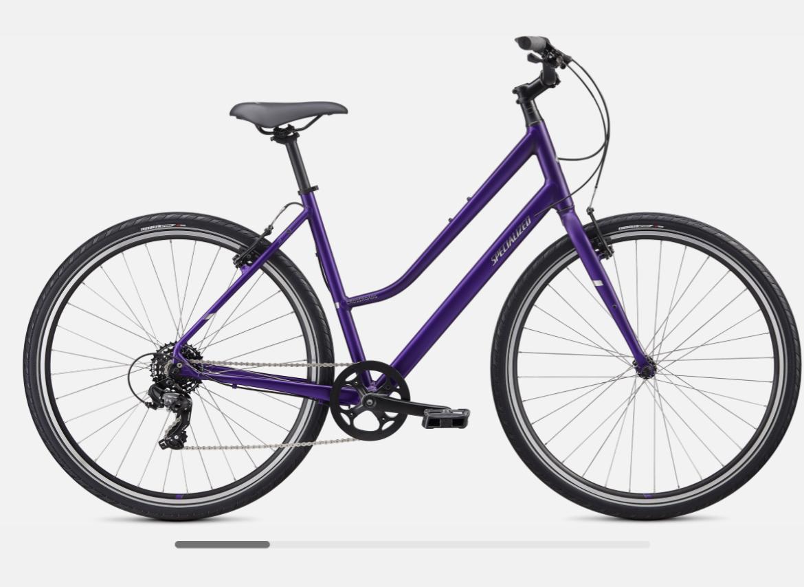 2021 Specialized 2021 Crossroads 1.0 Step Through Purple